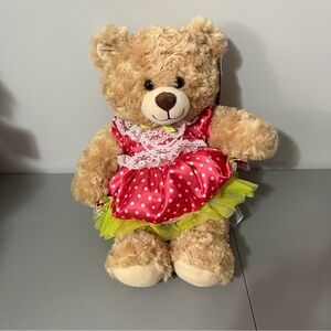 Build-A-Bear Bear With Lalaloopsy Dress NWT Dress 2017